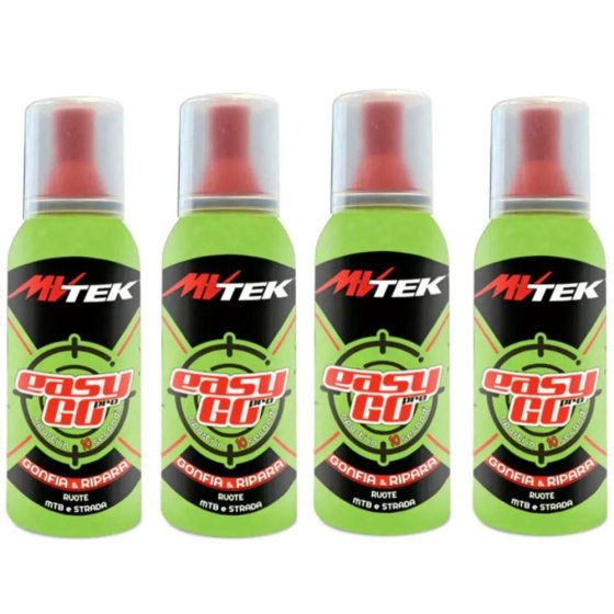 EASYGO PRO gonfia e ripara spray 4 Bomboletta da 100ml